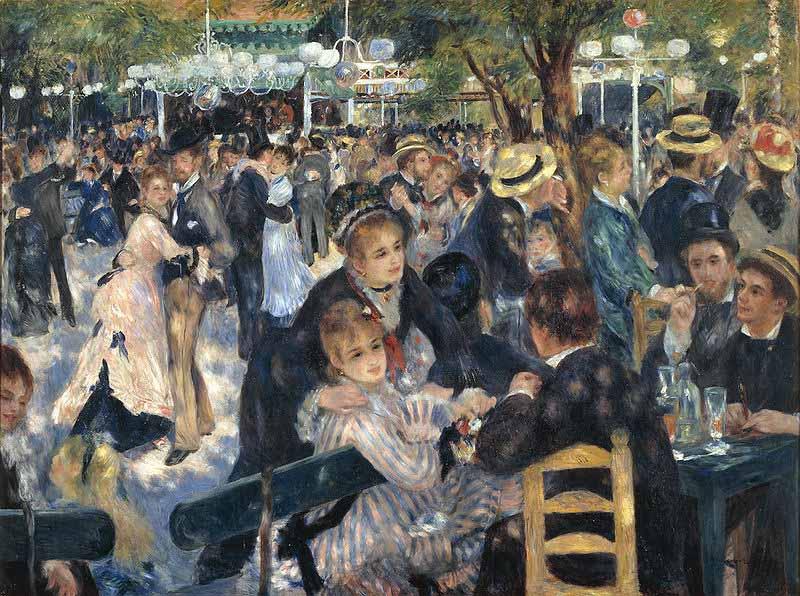 Pierre-Auguste Renoir Bal du moulin de la Galette Germany oil painting art